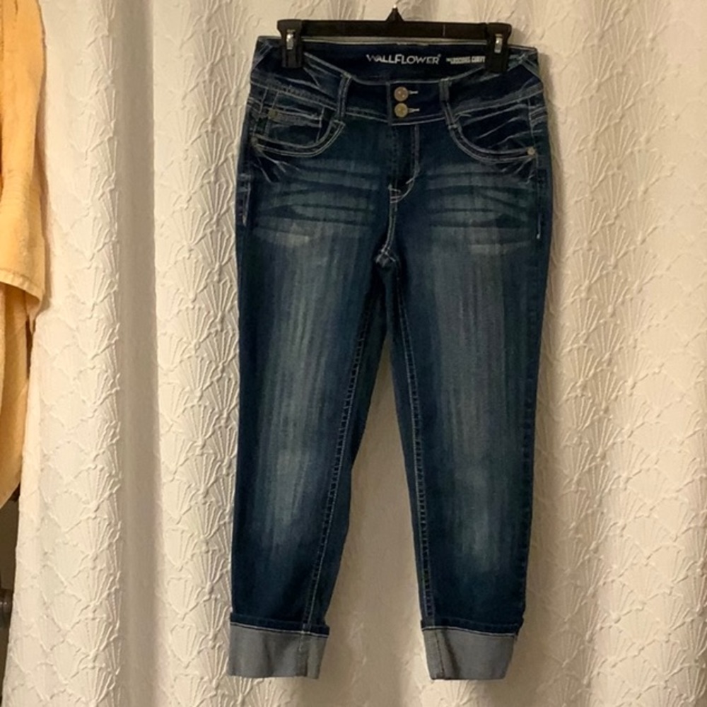 WALLFLOWER CAPRI JEANS